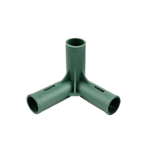 Supkancl 1/5/10PCS 19mm Stand Connector 3-Wege 4-Wege Garten Gewächshaus Rohr Unterstützung Rod Joint(Three-Way,5Pcs) von Supkancl
