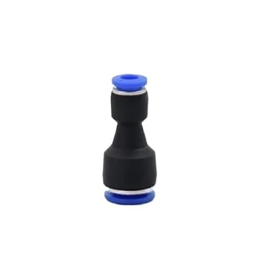 Supkancl 1/5 STÜCKE Luft Gerade Pneumatische Armaturen PU & PG Kunststoff Wasserrohre Schnellkupplungen 4-6-8-10-12-16mm Schlauchanschluss Rohrverschraubung(PG 6mm-4mm,1 Pc) von Supkancl
