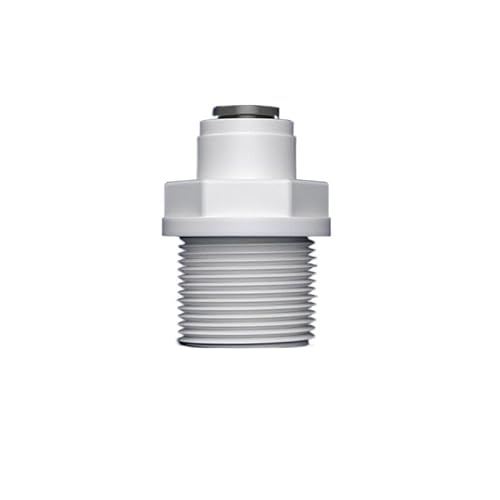 Supkancl 1 STÜCK 1/2 "Außengewinde - 1/4" 3/8 '' RO-Wasseranschluss Gerader POM-Schlauchanschluss Wasserfilter Umkehrosmoseteile(3) von Supkancl