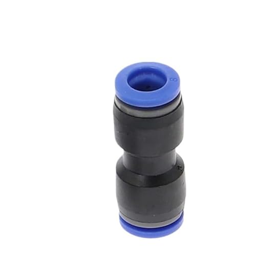 Supkancl 1 STÜCK PU Pug 4 6 8 10 12 14 16 MM OD Schlauchleitung Gerade Steckmontage Pneumatisches Drücken for Verbinden von Luft-Schnellspann-Befestigung(Purple) von Supkancl