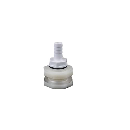 Supkancl 1 Set ABS 1/2 "3/4" Bis 8 10 12 16mm Fisch Tank Gelenke Aquarium Outlet Eimer Stecker Ablauf Armaturen Wasser Tank Adapter(3l4 inch-16mm) von Supkancl