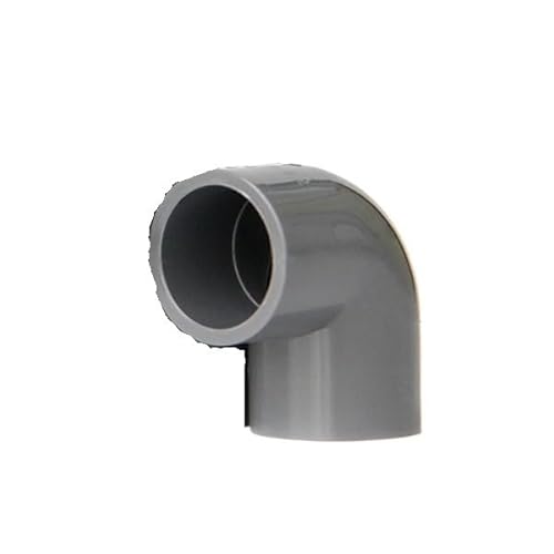 Supkancl 1 stück 20mm 25mm 32mm 40mm 50mm ID Grau 90 Grad Ellenbogen PVC Rohr Joint Rohrverbinder for Aquarium(32mm) von Supkancl