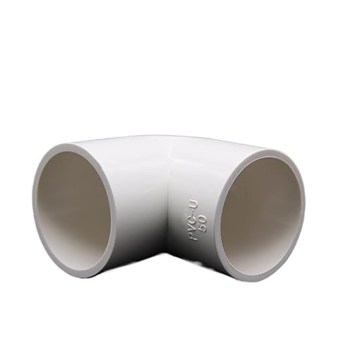 Supkancl 1 stück 20mm 25mm 32mm 40mm 50mm ID Weiß 90 Grad Ellenbogen PVC Rohr Joint Rohr Fitting Koppler Wasser Anschluss(40mm) von Supkancl