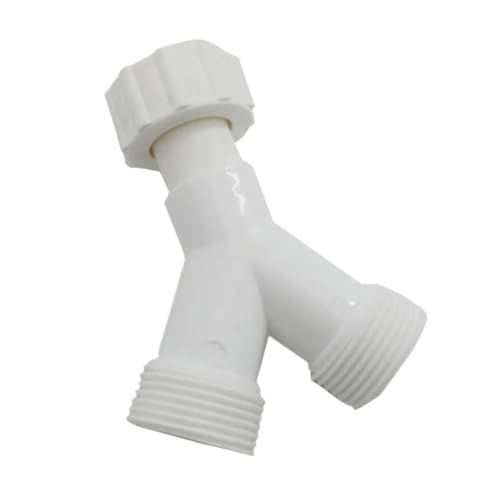 Supkancl 1 stück Waschmaschine Y Splitter Joiner T Kunststoff Stecker Adapter Doppel Einlass Junction Split Küche Ersatzteile von Supkancl