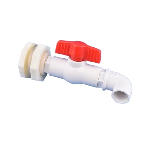 Supkancl 1PC 1/2~1 Zoll DIY Aquarium Aquarium Einlass Wasser Ablauf Rohr Joint PVC Wasser Tank Stecker(Purple) von Supkancl