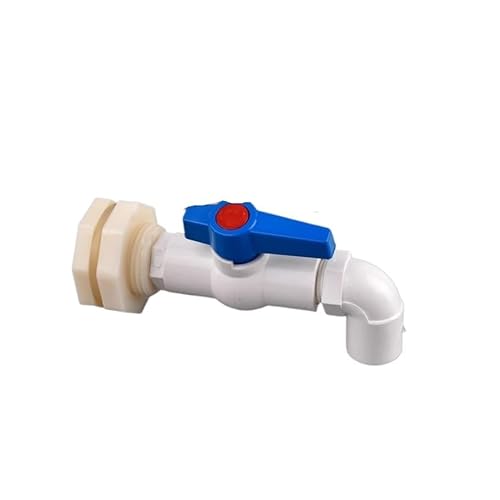 Supkancl 1PC 1/2'' 3/4'' Zu 20~32mm Wasser Tank Anschluss Wasser Pool Fisch Tank Einlass Ablauf Ventil Joint(G1I2-32mm) von Supkancl