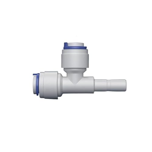 Supkancl 1PC 1/4 "Schnellanschlussstange RO-Wasseranschluss T-Stück Typ POM 3-Wege-Schlauchanschluss Wasserfilter Umkehrosmoseteile(T 1) von Supkancl