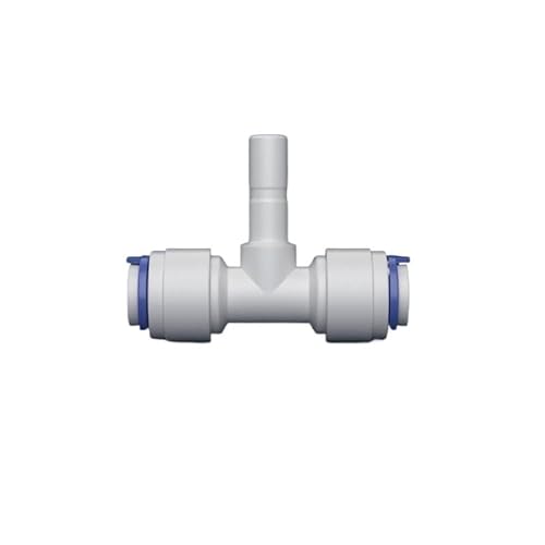 Supkancl 1PC 1/4 "Schnellanschlussstange RO-Wasseranschluss T-Stück Typ POM 3-Wege-Schlauchanschluss Wasserfilter Umkehrosmoseteile(T 2) von Supkancl