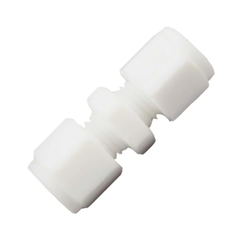 Supkancl 1PC 1 2 3 4 6 8 10-35mm 1/8 1/4 3/8 1/2-1 Zoll PTFE Kompression Union Anschluss Rohr Fitting(18mm) von Supkancl