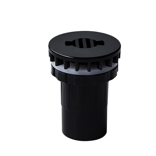 Supkancl 1PC 20~50mm PVC Rohr Gerade Aquarium Butt Fisch Tank Outlet Entwässerung Stecker(Black,ID 50mm) von Supkancl