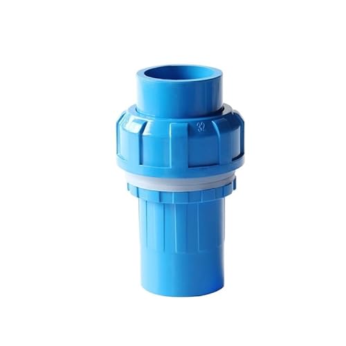 Supkancl 1PC 20~50mm PVC Rohrverbinder Joint Drainagerohr Armaturen Aquarium Aquarium Wasser Rohr Union Joint(Blue,ID 20mm) von Supkancl