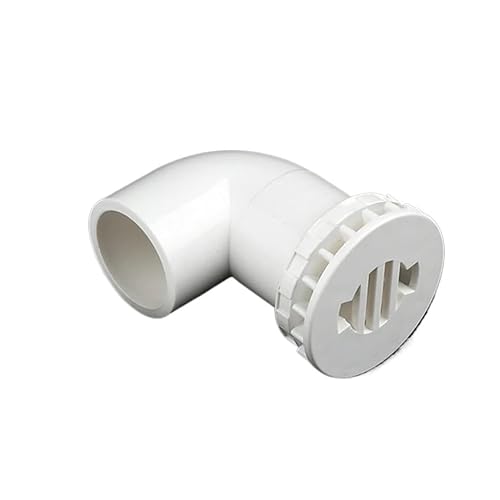 Supkancl 1PC 20~50mm Weißes PVC-Rohr 90°-Winkel Direktverbinder Verdicken Sie Verbindungen Gartenbewässerungs-Einlass-Auslass-Ablaufgarnitur(Style 3(I D),32mm(1Pc)) von Supkancl
