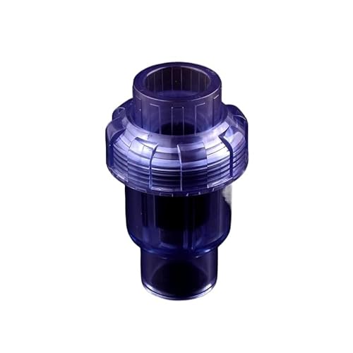 Supkancl 1PC 20~63mm UPVC-Steckdosen-Rückschlagventil PVC-Verbindungsstück Aquariumtank Industriewasserleitung Rückschlagventil(Inner Dia 32mm) von Supkancl