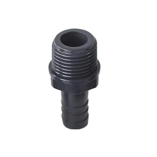 Supkancl 1PC Dunkelgrau PVC-Anschluss 20/25 bis 12/16/20mm Gartenbewässerungsschlauch Zubehör PVC-Rohradapter Armaturen(White) von Supkancl