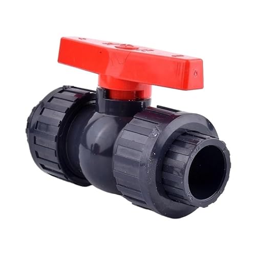 Supkancl 1PC Große Größe ID 110~20mm PVC Rohr Union Ventil Ball Ventil Anschluss Armaturen Aquarium Adapter Ventil(I.D 40mm) von Supkancl