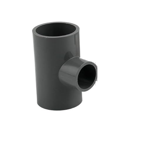 Supkancl 1PC ID 20~63mm PVC Reduzierung T Anschlüsse Wasser Versorgung Garten Bewässerung Adapter Armaturen(25-32mm,Szary) von Supkancl