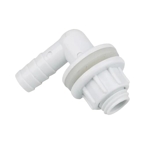 Supkancl 1PC Kunststoff 3/8 "Gewinde Zu 14mm 90 Grad Ellenbogen Drainage Adapter Garten Bewässerung Wasser Anschlüsse Gelenke(Light Gray) von Supkancl