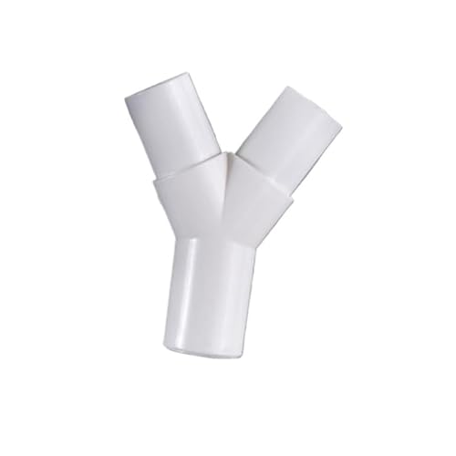 Supkancl 1PC PVC Kunststoff Y Typ T Y T Gabel Wasser Rohr T Drip Box T Joint 16mm / 20mm(20mm) von Supkancl