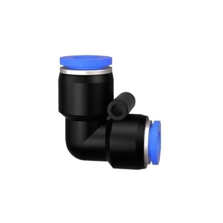 Supkancl 1PC PVG PV Ellenbogen Pneumatische Schnell Anschluss Kunststoff 4 6 8 10 12 14 16MM Rohr Luft Teile Rohr Push-In Wasser Schnell Anschluss(PVG 10-6) von Supkancl