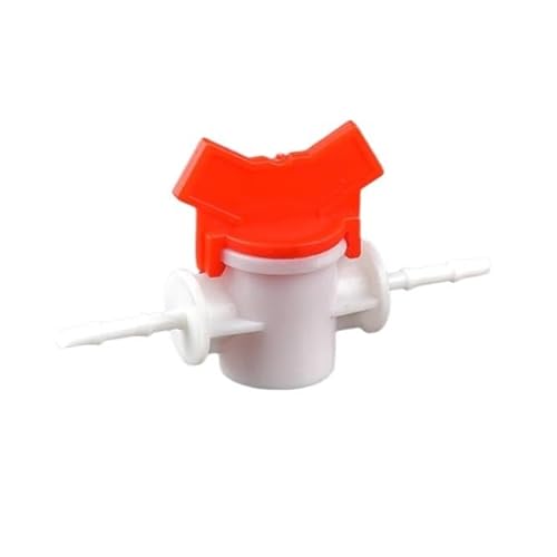 Supkancl 1Pc 4/6/8mm POM Ventil Tropfbewässerungssystem Schlauchverbindung Aquarium Tank Luftpumpe Wasserzirkulation(C8mm) von Supkancl