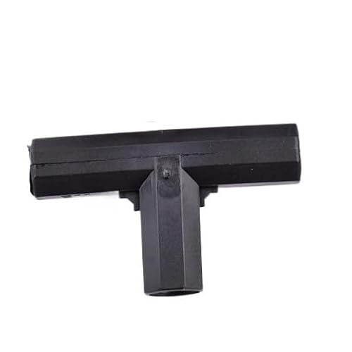Supkancl 2/10/20Pcs Grün/Schwarz Garten Pflanzen Unterstützung Stecker 3/4-weg Gewächshaus Rahmen Rohr Joint(Flat Three-Way B,20Pcs) von Supkancl