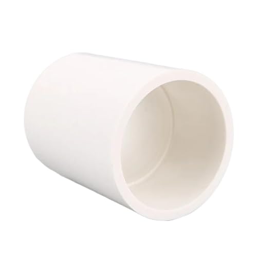 Supkancl 2 stücke 20 25 32 40 50 Mm PVC Rohr Gerade Gleich Stecker 2 Weg Joint Garten Bewässerung Fisch Tank Adapter Wasser Rohr Stecker(White,I.D 32mm) von Supkancl