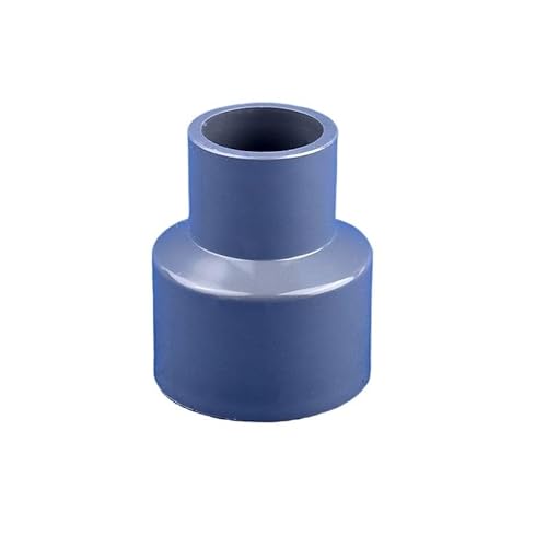 Supkancl 2 stücke 20 25 32 40 50mm PVC Gerade/Ellenbogen/T Reduzierung Anschlüsse Wasser Rohr Adapter Fisch Tank Joint(Grey Straight,40x25mm) von Supkancl