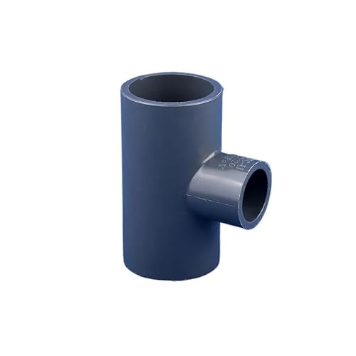 Supkancl 2 stücke 20 25 32 40 50mm PVC Gerade/Ellenbogen/T Reduzierung Anschlüsse Wasser Rohr Adapter Fisch Tank Joint(Grey Tee,50x32mm) von Supkancl