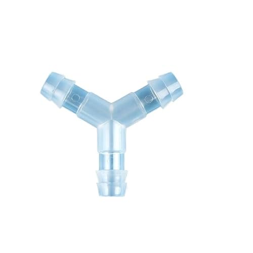 Supkancl 5/20/50/200 STÜCKE 4 6 8 10 12 mm 120 ° Y-Typ Gleich T-Stück Verbindungsstücke Aquarium Luftschlauch Splitter Anschluss(4mm,200pcs) von Supkancl