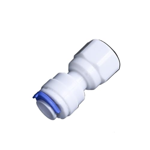 Supkancl 5 stücke 1/4 "OD Rohr Auf 10,5mm Innengewinde Kunststoff Rohr Fitting Anschluss Aquarium RO Wasserfilter Umkehrosmose System Supkancl 5 stücke 1/4 "OD Rohr Auf 10,5mm Innengewinde Kunststoff Rohr Fitting Anschluss Aquarium RO Wasserfilter Umkehrosmose System von Supkancl