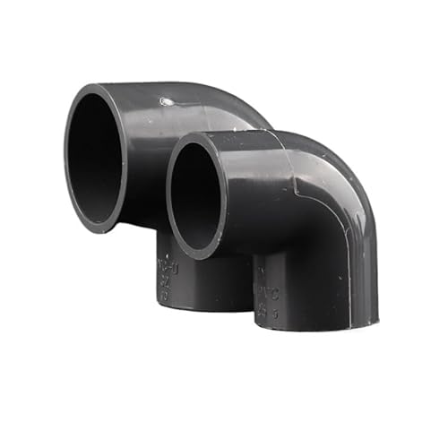 Supkancl 5 stücke 20 25 32mm PVC 90 Grad Ellenbogen Stecker DIY Werkzeuge Garten Bewässerung Wasser Rohr Anschlüsse Adapter(Gray,32mm) von Supkancl
