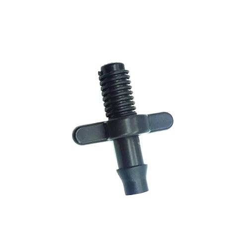 Supkancl 500 Stücke 4/7mm Schlauchgewindeanschluss Garten Gewächshaus Bewässerung Wasseranschluss PVC-Rohr Tropfbewässerung Fitting 1/4 "Schlauchkupplung von Supkancl
