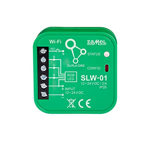 Supla Zamel modular der neuesten Generation kabelloses modernes kundenspezifisches einfach zu installierendes ferngesteuertes System funktionale professionelle elektrische RBG Wi-Fi LED-Steuerung von Supla