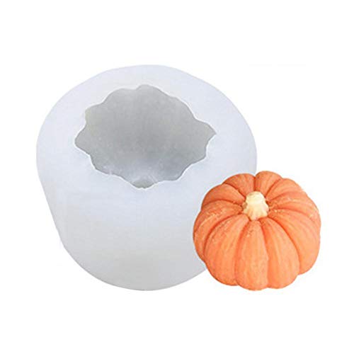 Suppemie 3D Kürbis Silikonform Kerzenform Halloween Kürbis Backform Kerzenform Wird Zur Herstellung Von Kuchen, Kerzen, Mousse, Süßigkeiten Usw. Verwendet. von Suppemie