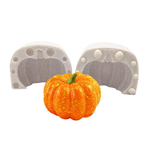 Suppemie 3D Kürbis Silikonform Kerzenform Halloween Kürbis Backform Kerzenform Wird Zur Herstellung Von Kuchen, Kerzen, Mousse, Süßigkeiten Usw. Verwendet. von Suppemie