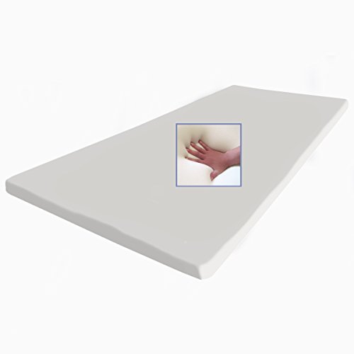 Gel/Gelschaum Matratzen Topper Relax RG85 Höhe 4/5 oder 7 cm Auflage für Matratze Memory Schaum Luxus Raumgewicht 85 kg/m³ Matratzenauflage Soft weich mit Baumwollbezug H2 günstig 140 x 200 x 4 cm von Supply24 since 2004