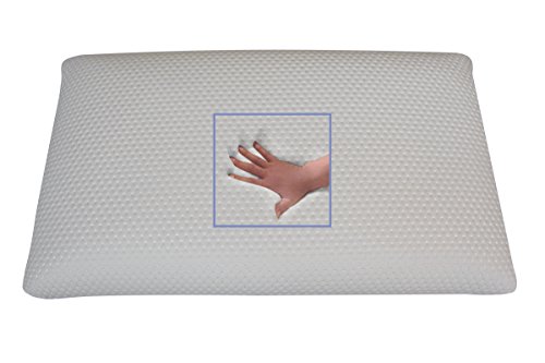 Supply24 since 2004 Ultra Soft Gelschaum Kopfkissen Sensitive super softes Gelkissen weiches Gel Kissen Memory Schaum Foam Schlafkissen 80 x 40 x 15 cm günstig Nur minimale Erhöhung Liegeposition von Supply24 since 2004