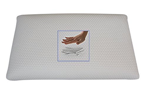 Supply24 since 2004 Ultra Soft Visco Kopfkissen Sensitive super softes Viscokissen weiches Visko Kissen Memory Schaum Foam Schlafkissen 80 x 40 x 15 cm günstig Nur minimale Erhöhung Liegeposition von Supply24 since 2004