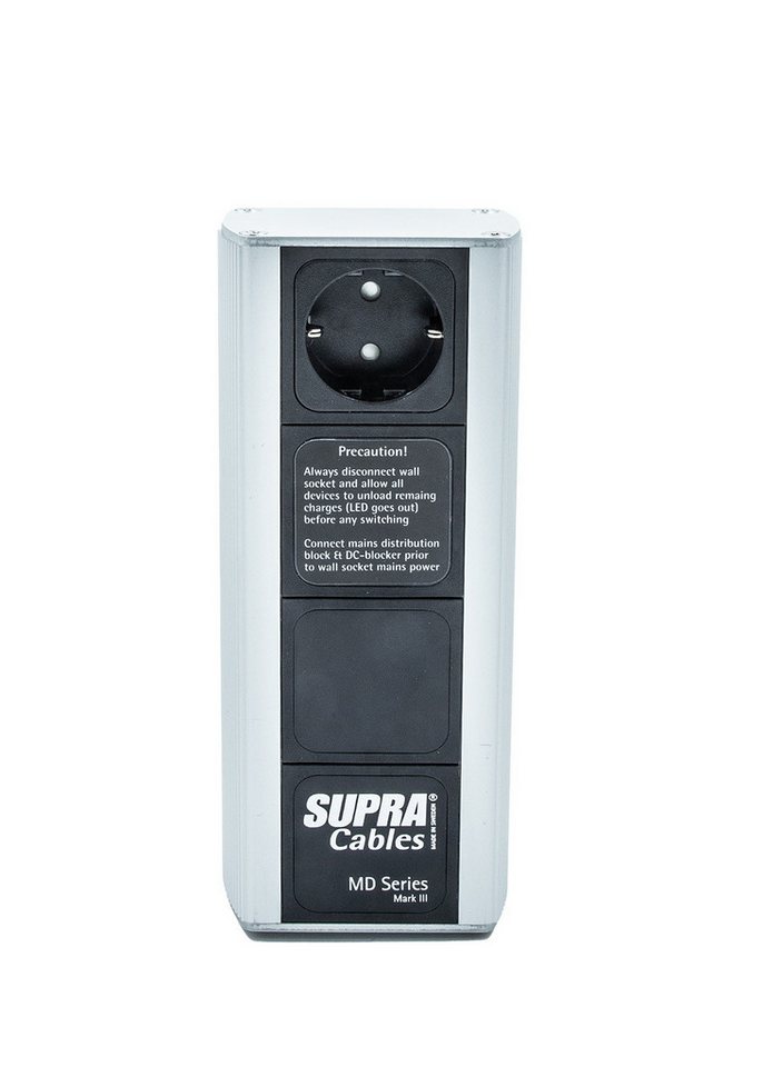 Supra Cables Supra Cables MD01-16-EU DC-Blocker MK3.1 Steckdosenleiste Supra Cables Supra Cables MD01-16-EU DC-Blocker MK3.1 Steckdosenleiste von Supra Cables