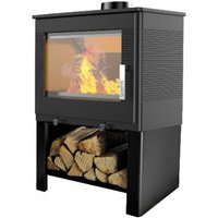 Supra - 8,7 kw wasserdichter holzofen aus gusseisen, odélya pyre, schwarz FR9016150B Supra - 8,7 kw wasserdichter holzofen aus gusseisen, odélya pyre, schwarz FR9016150B von Supra