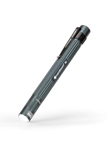 Suprabeam Q1true color Taschenlampe, mit drehbarem Hyperfokus, IPx4 Spritzwasserdicht, aus hochfestem Aluminium von Suprabeam
