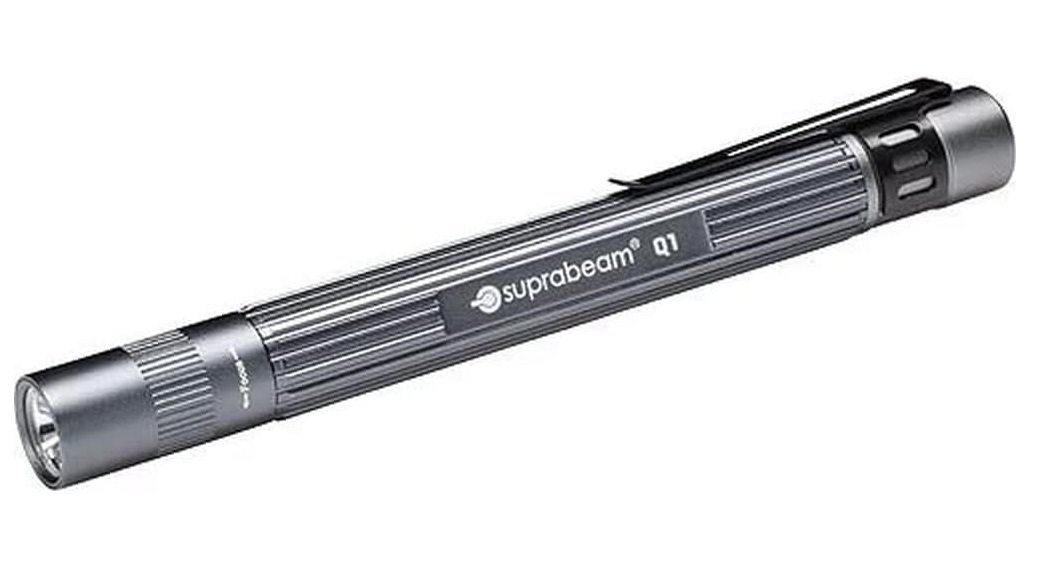 Suprabeam LED Taschenlampe Q1 inkl. Batterie, Arbeitsleuchte Aluminium-Gehäuse von Suprabeam