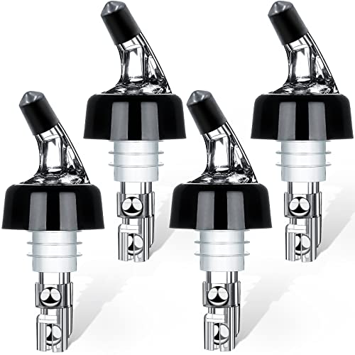 SuproBarware Ausgießer 4 Stück Flaschenausgießer 3cl Bottle Pour Spouts Shot Pourers von SuproBarware