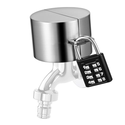 SUPVOX 1 Satz Outdoor Wasserhahn Schloss Wasserspigot Lock mit Codevorhängeschloss Installieren Schützt Gartenhähne für Unbewohnte SUPVOX 1 Satz Outdoor Wasserhahn Schloss Wasserspigot Lock mit Codevorhängeschloss Installieren Schützt Gartenhähne für Unbewohnte von Supvox