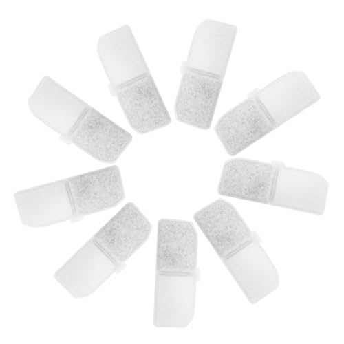SUPVOX 10 Stück Aktivkohle wasserfilter für Haustier Trinkbrunnen Langlebiger Ersatzfilter mit Ionenaustauscher Entfernt Schmutz und Geruch Geeignet für Katzen Hundebrunnen SUPVOX 10 Stück Aktivkohle wasserfilter für Haustier Trinkbrunnen Langlebiger Ersatzfilter mit Ionenaustauscher Entfernt Schmutz und Geruch Geeignet für Katzen Hundebrunnen von Supvox