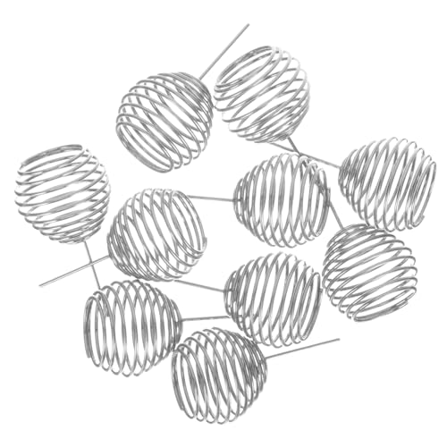 SUPVOX 10 Stück Bonsai Düngerkörbe aus Edelstahl Praktischer Düngerhalter für Granulare Pflanzenfracht Langlebige Gartenzubehör Box Verhindert Düngerverlust für Bonsai und Topfpflanzen von Supvox