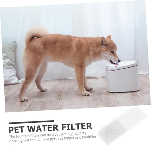 SUPVOX 10 Stück Teiliges Aktivkohlefilter für Katzen Hundetrinkbrunnen Langlebige Wasserfilter mit Schneller Filtration Geruchsneutralisierend Kompatibel für Haustier wasserspender SUPVOX 10 Stück Teiliges Aktivkohlefilter für Katzen Hundetrinkbrunnen Langlebige Wasserfilter mit Schneller Filtration Geruchsneutralisierend Kompatibel für Haustier wasserspender von Supvox
