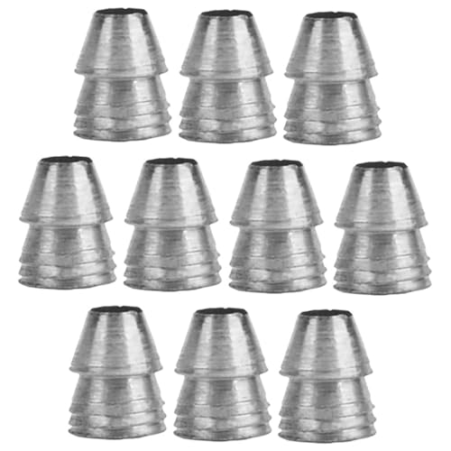 SUPVOX 10 Stück Teiliges Eisenkeil Runder Griffkeil Robustem Installieren und Langlebig zur Hammergriffbefestigung und Reparatur im Handwerkerbedarf von Supvox