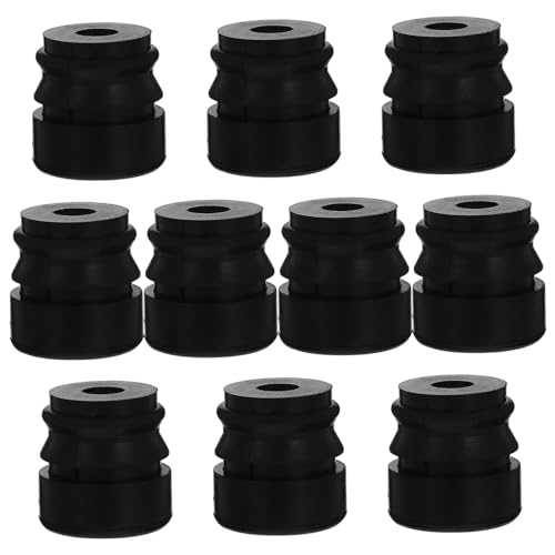 SUPVOX 10 Stück Teiliges Gummi Set für Benzin Kettensäge Vibrationsdämpfer Ersatzteile Robuster Gummipuffer Einfache Kompatibel für Kettensägengriff Vibrationsmindernd von Supvox