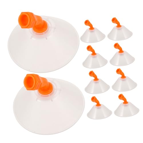 SUPVOX 10 Stück Teiliges Hochdruck nebel düsen mit Windschutz Kupferne Sprühdüsen für Gartenspritzen Feiner Nebel Einfache Installation Langlebig für Elektrischen Antrieb Geeignet von Supvox